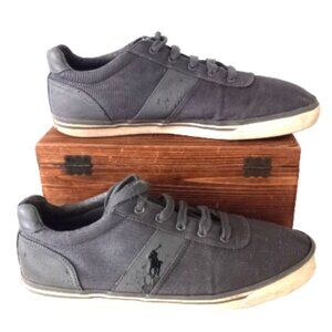 Polo Ralph Lauren Hanford Men's Gray Sneakers Size 13 D